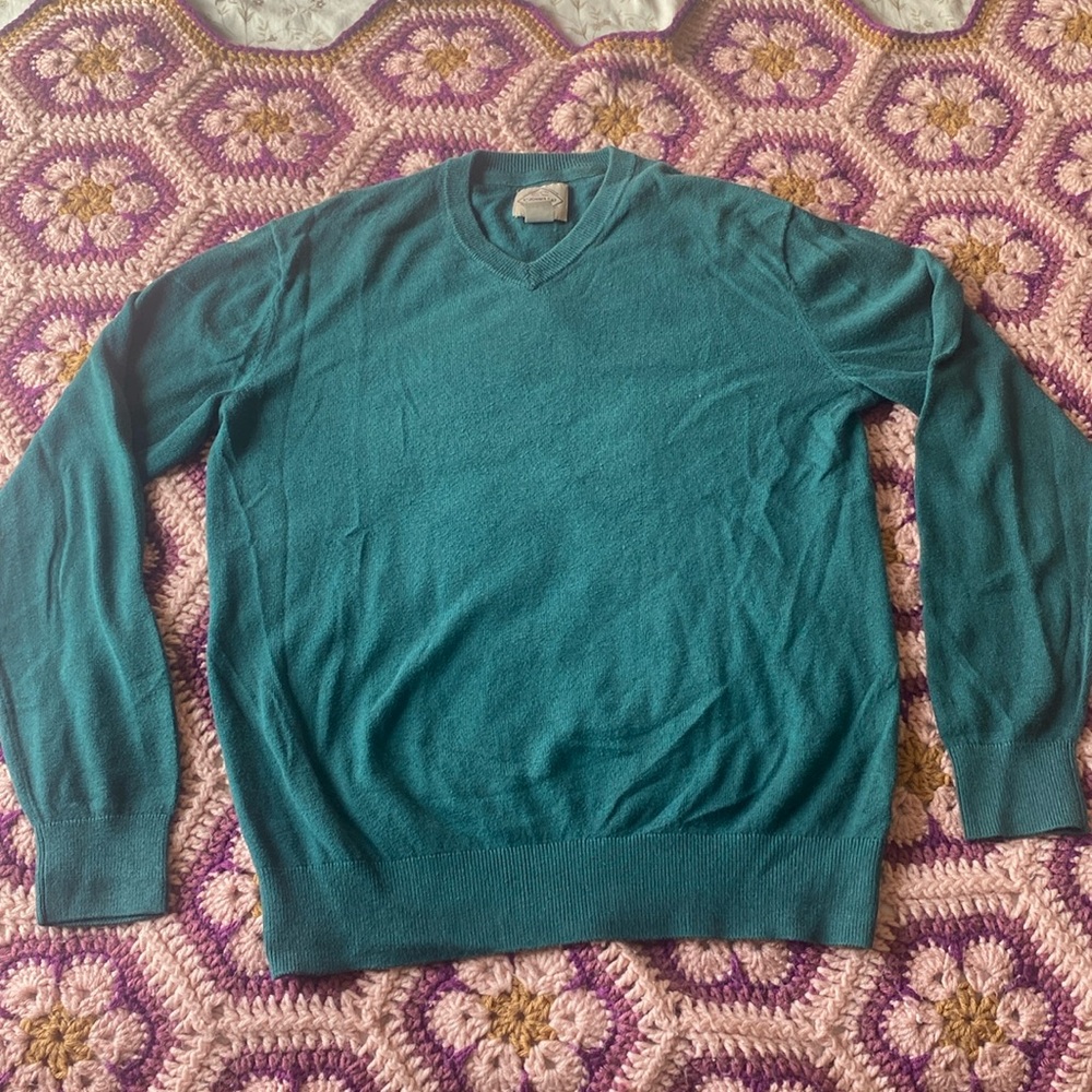 St. John’s Bay teal sweater